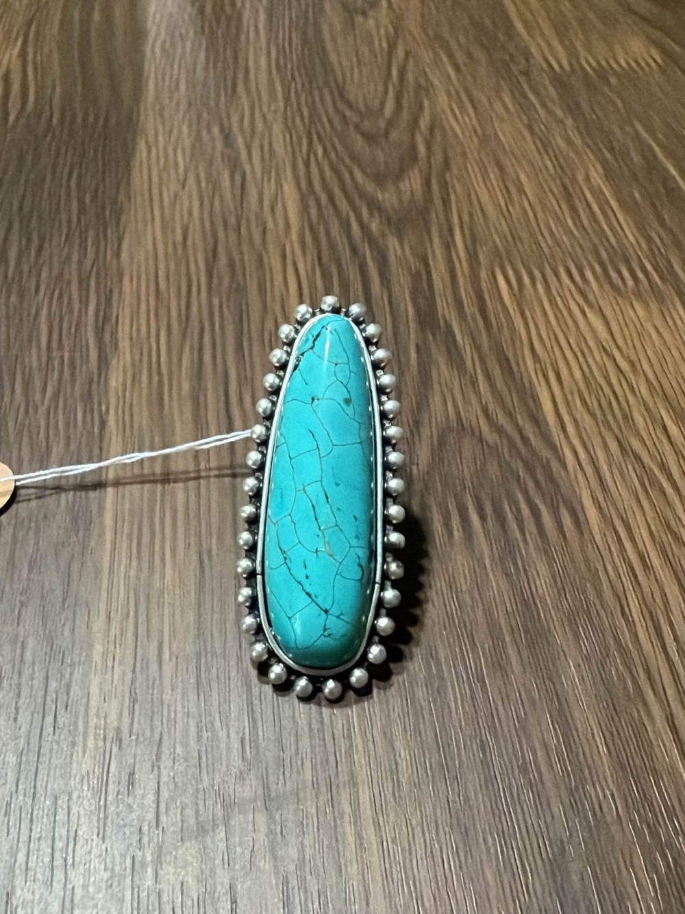 Turquoise Stone Statement Ring